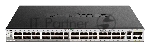 Коммутатор D-Link DGS-3130-54PS/B, 48×1 Гбит/с + 2×10 Гбит/с Base-T + 4×10 Гбит/с SFP+, управляемый
