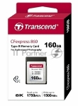 Флеш карта CFexpress Type B 160GB STranscend CFexpress 860 Type B 1500/1750 Mb/s