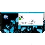 Картридж струйный HP 747 хроматический зеленый, для HP DesignJet Z9+ 300-ml