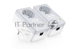 Сетевой адаптер TP-Link TL-PA4010PKIT AV600 Powerline Adapter with AC Pass Through Starter Kit, Ultra Compact Size, 500Mbps Powerline Datarate, 10/100Mbps Fast Ethernet, HomePlug AV, Green Powerline, Plug and Play, вид 9