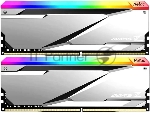 Оперативная память NETAC Z, DDR5, 32Gb (2x16 Gb), 6800 MHz, CL34, DIMM, ECC, радиатор, RGb, серебристый