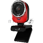 Интернет-камера Genius QCam 6000 красная (Red) new package