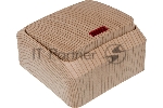 Выключатель 1-кл. ОП Этюд Дача 10А IP20 с индик. сосна SchE BA10-005D