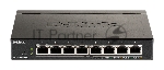 Коммутатор D-Link DGS-1100-08PV2/A4A, 8×1 Гбит/с, настраиваемый
