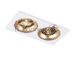 Светильник встраиваемый Ambrella light TN102733/2 WH/GD белый/золото GU5.3 175*92*23