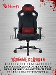 Кресло игровое A4Tech Bloody GC-660 черный Formula 999 искусственная замша с подголов. крестов. металл, вид 17