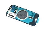 Задняя крышка (стекло) для iPhone 16 Pro (A3293) в сборе со стеклом камеры серая