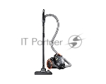 Пылесос Samsung VC15K4136VL/EV черный/оранжевый, 390/1500 Вт, уборка сухая, пылесборник контейнер 1.3 л