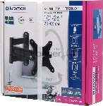 Кронштейн для телевизора Kromax TECHNO-1 темно-серый, 10"-26" макс. 15 кг, настенный, поворот и наклон, вид 11