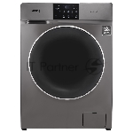 Стиральная машина Korting KWM 60DV1297 Gr серый, загрузка фронтальная 10 кг, 1200 об/мин, класс A+++