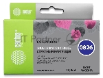 Картридж струйный Cactus CS-EPT0826 (T0826) светло-пурпурный (13,8 мл) для Epson Stylus Photo R270/290/RX590