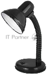Светильник UF-301 С02 настол. 230В 60Вт черн. Ultraflash 12356