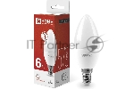 Лампа светодиодная IN HOME 4690612020396 LED-Свеча-VC 6 Вт свеча 4000К нейтр. белый E14 540 лм 230В