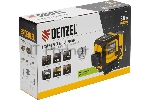 Лазерный уровень мультипризменный Denzel DLV-360-3T, 30 м, зеленый луч, Li-Ion 2,4 Aч, штатив, вид 2