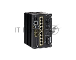 Коммутатор Cisco IE-3300-8T2S-E, 8×1 Гбит/с + 2×1 Гбит/с SFP, управляемый