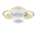 Светильник Ambrella light FA2951/6 WH белый 4200K/3000K+6400K/6400K+3000K 125W 550*405*150 (ПДУ ИК)