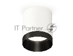 Светильник Ambrella Light XS6301021 SWH/PBK белый песок/черный полированный MR16 GU5.3 (C6301, N6131)