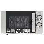 Микроволновая печь CASO M 20 Ecostyle Pro серебристый/черный, 20 л, 800 Вт, переключатели - поворотный механизм