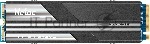 Накопитель SSD Netac NV5000, 500Gb, M.2 2280, PCIe 4.0 x4, NVMe, R/W 5000/2500, с радиатором