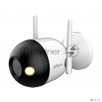 Уличная цилиндрическая IP-видеокамера DAHUA DH-IPC-F2CP-PV-0280B Smart Dual Light 2Мп, 1/3” CMOS, объектив 2.8мм, видеоаналитика, ИК 30м, LED 30м, микрофон, динамик, Wi-Fi 2.4ГГц, IP67, металл пластик