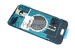 Задняя крышка (стекло) для iPhone 16 Plus (A3290) в сборе со стеклом камеры черная