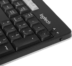 Комплект клавиатура+мышь Logitech MK850 беспроводной, USB, 1000 DPI, чёрный, вид 25