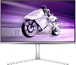 Монитор 26.5" Philips Evnia 27M2N8500 QD-OLED 2560x1440, 360 Гц, 0.03 мс, 16:9, 250 кд/м², 2xHDMI 2.1, DP 1.4, USB Hub (2x USB 3.2), 3.5 Jack, DisplayHDR True Black 400, FreeSync, G-Sync, динамики (2x5 Вт), Ambiglow, белый, вид 26