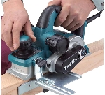Рубанок Makita KP0810 850 Вт,16000 об\м, ширина-82мм, глуб-4мм, 3.2кг, кор, парал упор, вид 23