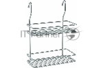 Полка ROSENBERG RUS-385049-2 Zn для рейлинга 2-х ярусная