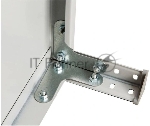 Металлические стеллажи Стеллаж MS 200KD/100x30/4 (Размеры внешние (ВхШхГ) 2000х1000х300 мм, 4 полки, с разборной стойкой), вид 3