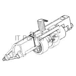 Ролик отделения в сборе (податчик конвертов) HP LJ M601/M602/M603/M604/M605/M606/RM1-5224