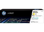 Картридж лазерный HP CF542X (HP 203X) желтый для HP LaserJet M254/M280/M281 2500 страниц.