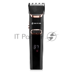 Машинка для стрижки BRAYER BR3401, LED-дисплей, 4 насад, турбо, титан. покр, регу. высоты лезвий