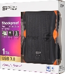 Внешний жесткий диск Silicon Power USB 3.0 1Tb A30 SP010TBPHDA30S3K Armor 2.5" черный