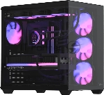 Корпус Formula Crystal Z2 Plus AR V2 Black, Midi-Tower, чёрный, 4 x 120 мм