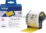 Адресные наклейки Brother DK44605 62 мм, 30.48 м, черный шрифт, желтый фон, для BROTHER QL-5X0, QL-7X00, QL-8X0, QL-10X0, QL-1X10