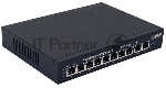 Коммутатор PoE Osnovo SW-21000(120W), 8 x FE с поддержкой PoE (IEEE 802.3af/at), 2 x FE, до 30W на порт, суммарно до 120W