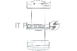 Полка для ванной ROSENBERG RUS-385296-3Zn 3-х ярусная навесная, вид 2