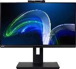 Монитор 27" Acer B278Kbemiqprcuzx IPS 3840x2160, 60 Гц, 4 мс, 16:9, 350 кд/м², 1xHDMI, 1xDP, 1xUSB, 1xUSB-C, LAN, динамики, камера, черный