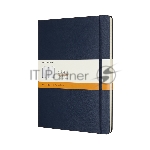 Блокнот Moleskine CLASSIC QP090B20 XLarge 190х250 мм, 192 страниц, линейка, твердая обложка, синий
