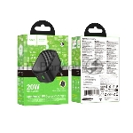 Зарядное устройство Hoco 20Вт, 3А, QC3.0/PD, 1xUSB, 1xType-C, CS101A, черный, коробка