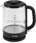 Чайник электрический Domfy DSB-EK304 1.7л. 2200Вт черный (корпус: стекло), вид 34