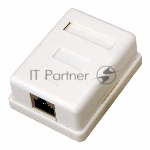 Рoзетка компьютерная внешняя Rexant 1-порт RJ-45 (8P8C), FTP экранированная, категория 5e