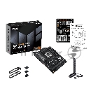 Материнская плата ASUS TUF GAMING B850-PLUS WIFI, AM5, AMD B850, 4xDDR5, 4xSATA, 3xM.2, 1xPCIe 5.0 x16, 1xPCIe 4.0 x16, 2xPCIe 4.0 x1, DisplayPort, HDMI, 1x2.5Gb LAN, USB Type-C, 5x3.5 мм, 7.1, ATX