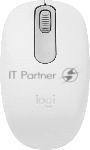 Мышь беспроводная Logitech M196 белый, 1000 dpi, Bluetooth, кнопки - 3