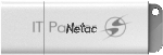 Флешка USB Netac U185 белый USB 3.0 Flash 32Gb, NT03U185N-032G-32WH, LED индикатор