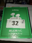 (Б/У) Наушники беспроводные INFINIX Buds NC XE28 зеленый [Cм.описание!]