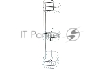Полка для ванной ROSENBERG RUS-385296-3Zn 3-х ярусная навесная, вид 3