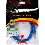 Кабель-удлинитель VCOM VUS7065-1M USB3.0 Am-Af 1 м