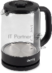 Чайник электрический Domfy DSB-EK304 1.7л. 2200Вт черный (корпус: стекло), вид 32